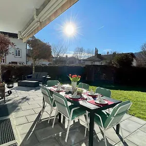 Apartment Large With Sauna, Terrace, Garden And Open Fireplace, Lenggries